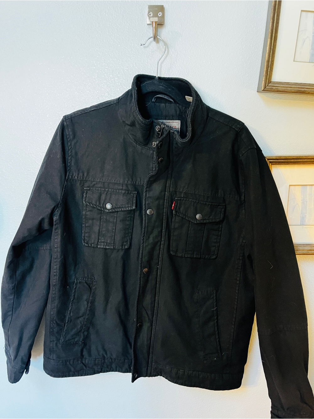 Levi's Black  Field Jacket Medium